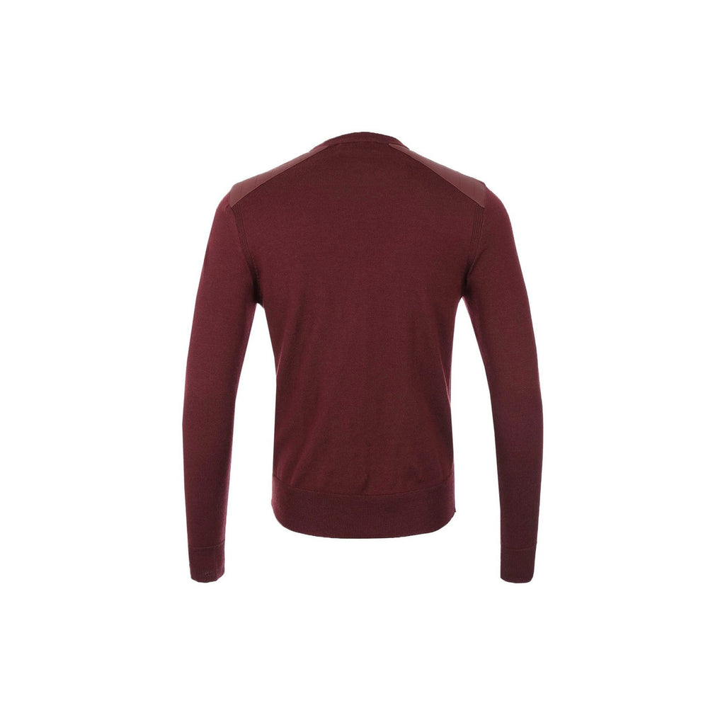 Belstaff Men Knitwear Bordeaux – side view detail