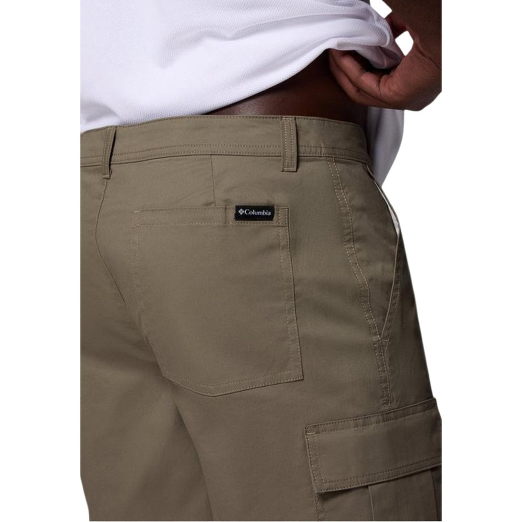 Columbia Men Cotton Shorts Green – back view