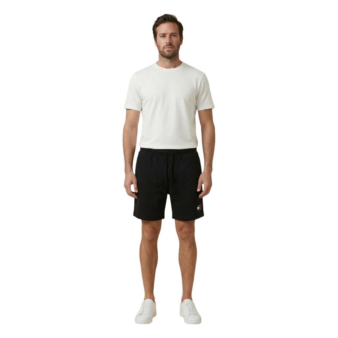 Tommy Hilfiger Jeans Men's 100% Organic Cotton Shorts Black