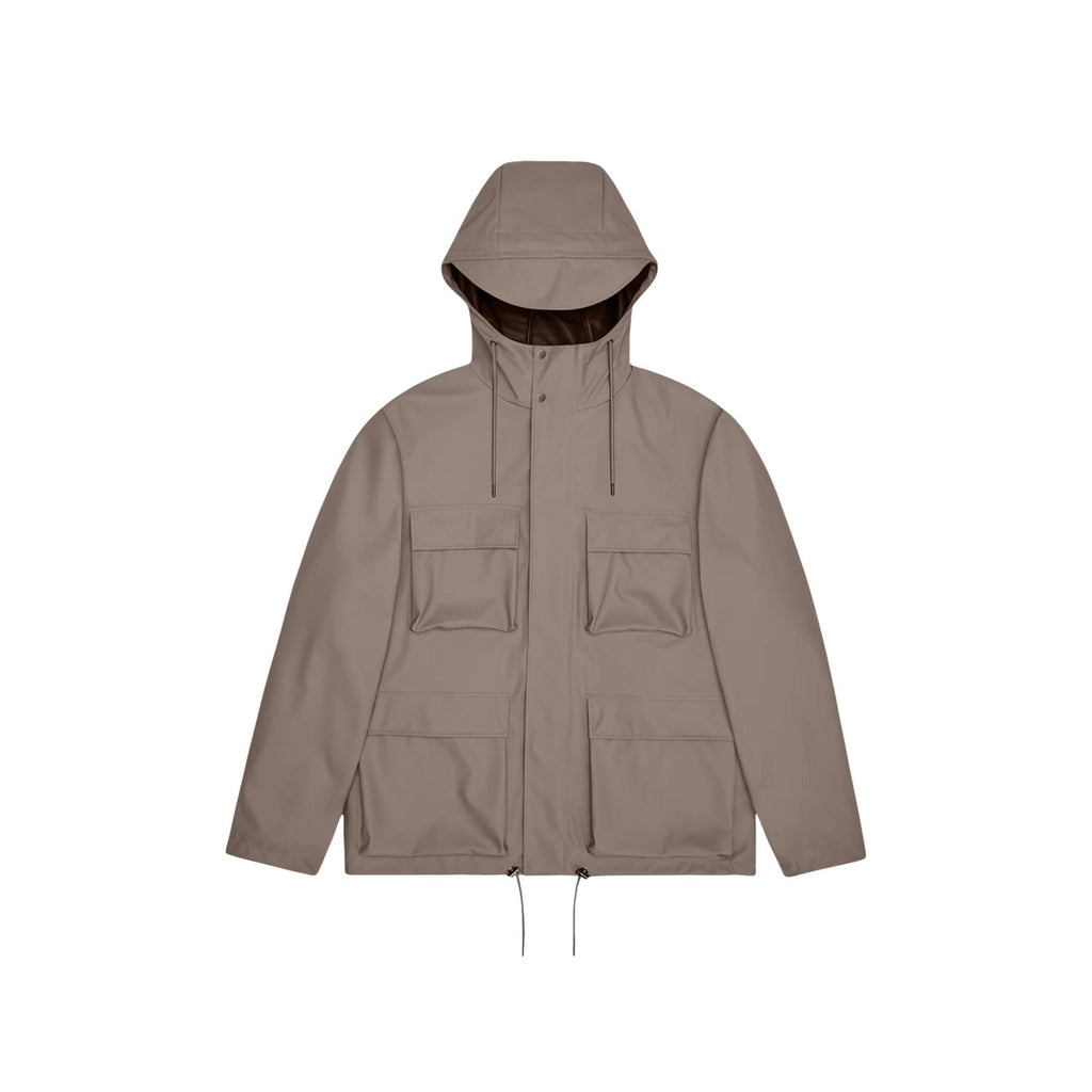 Rains Women's Blazer in Brown – side view