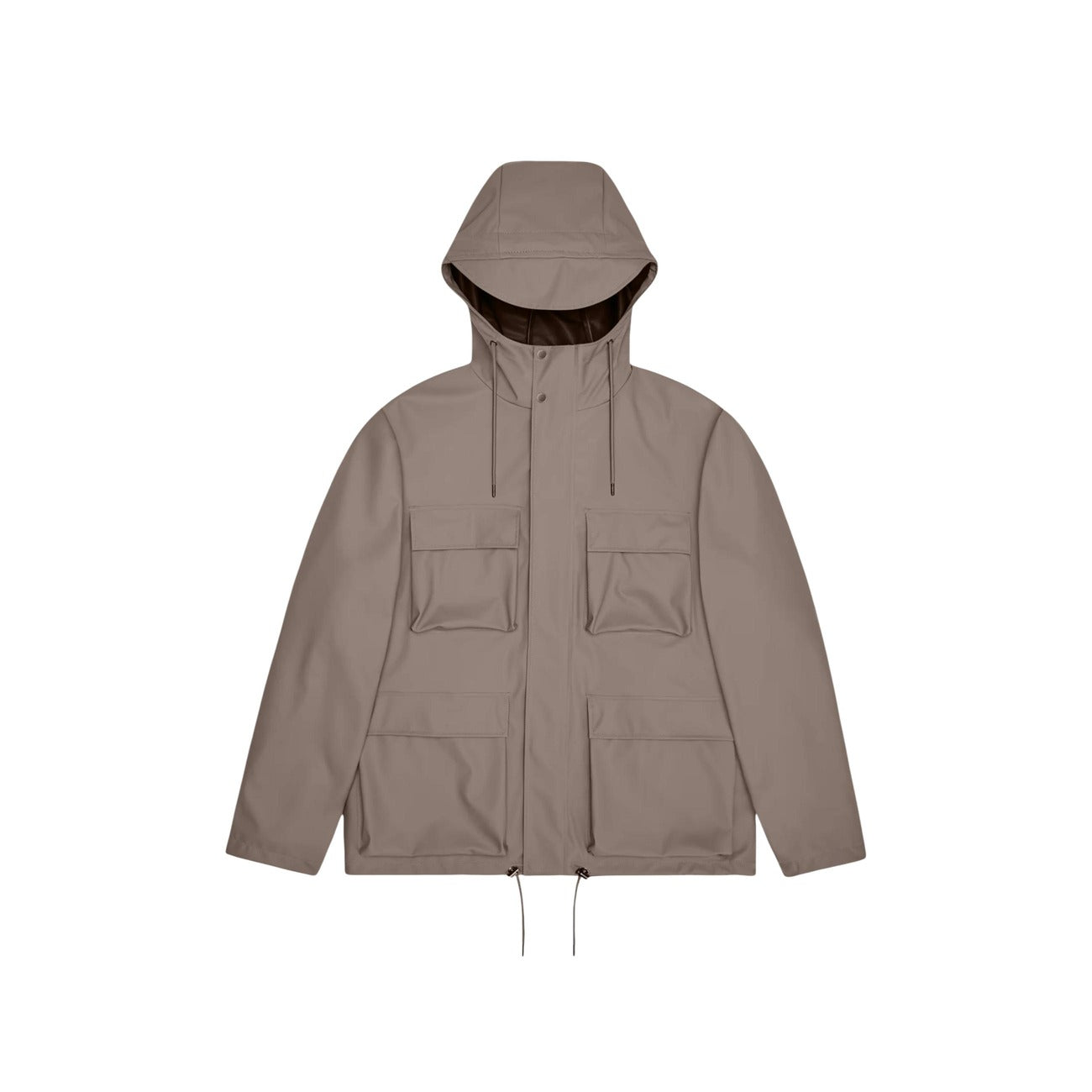 Rains Women's Blazer in Brown – side view