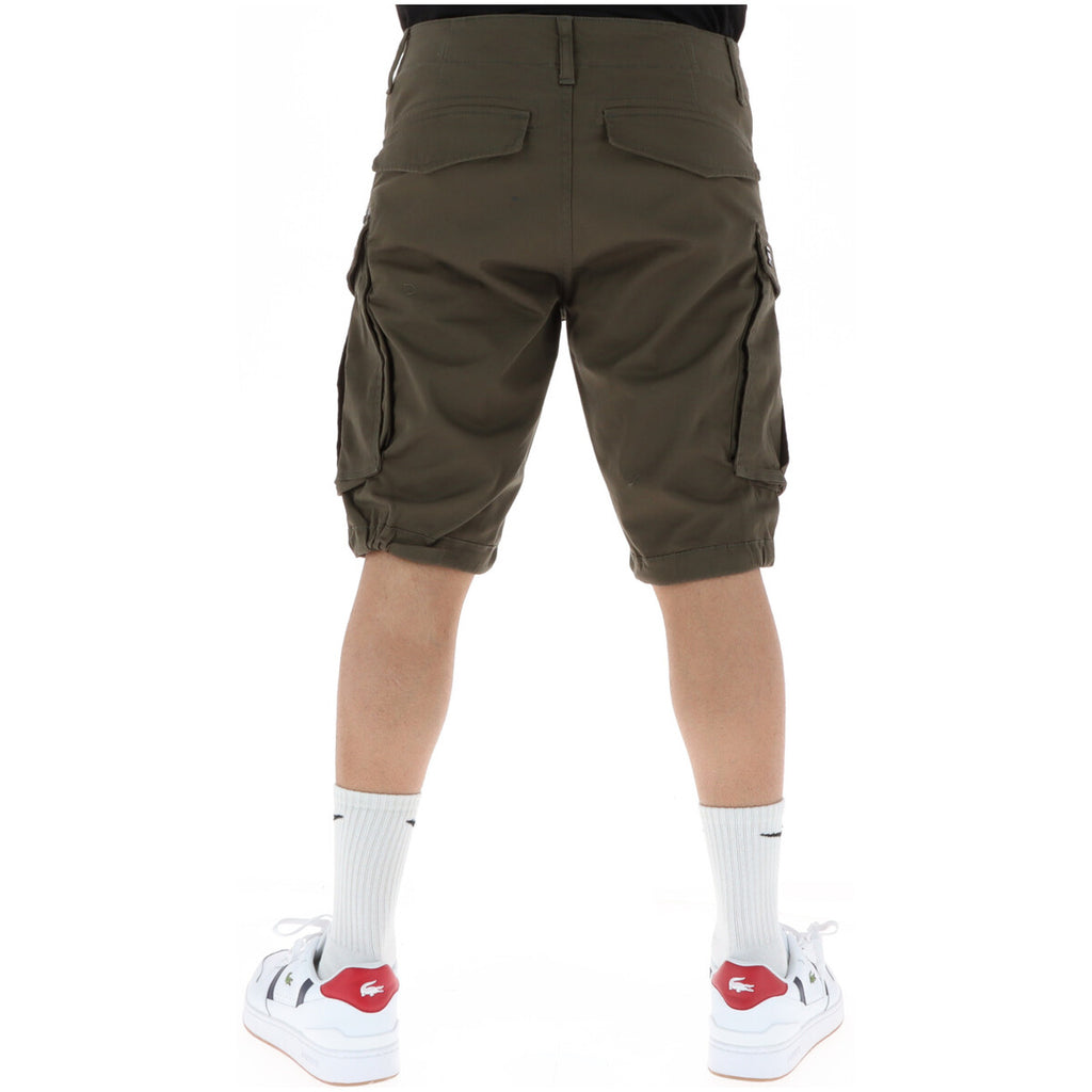 G-Star Men's Cotton Shorts Green – side view detail