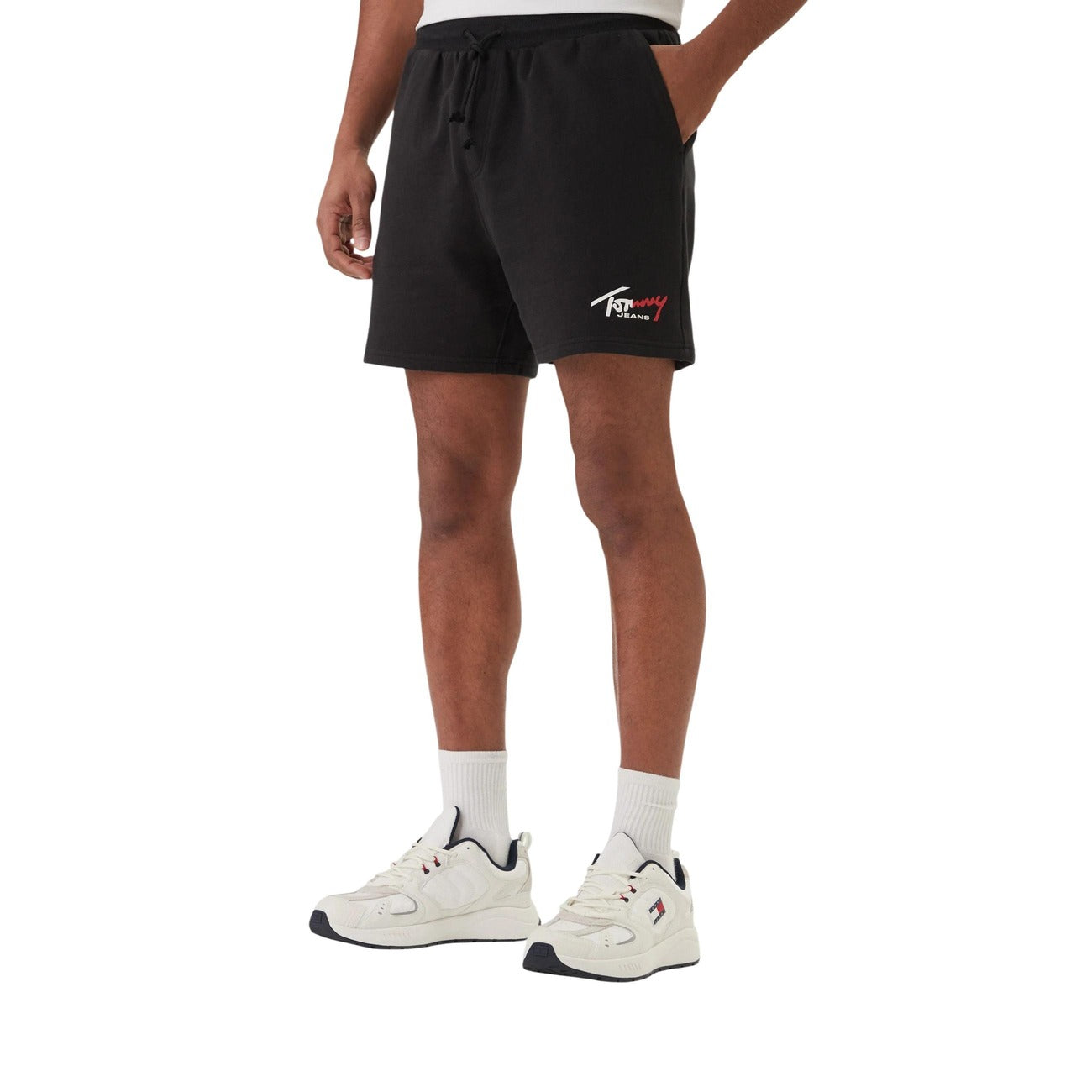 Tommy Hilfiger Jeans Men's 100% Organic Cotton Shorts Black