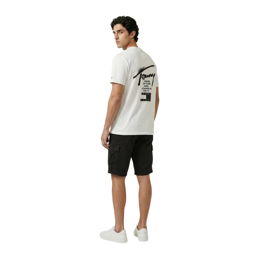 Tommy Hilfiger Jeans Men's Organic Cotton Shorts Black
