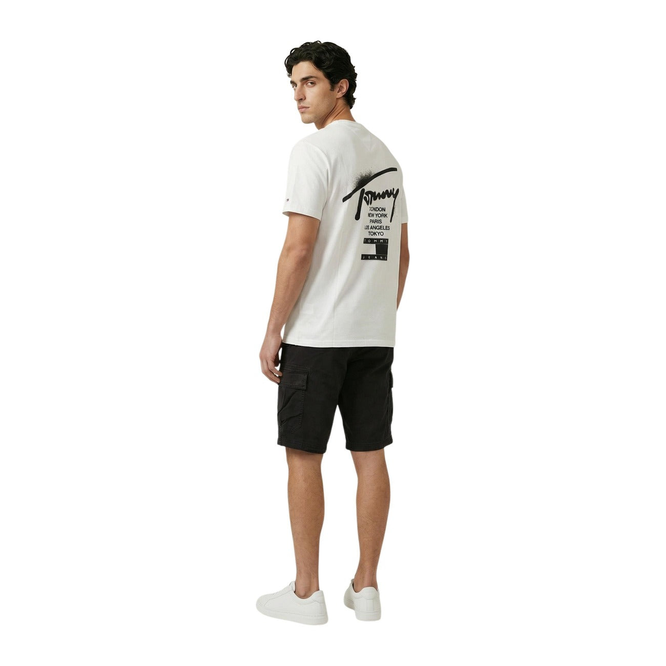 Tommy Hilfiger Jeans Men's Organic Cotton Shorts Black