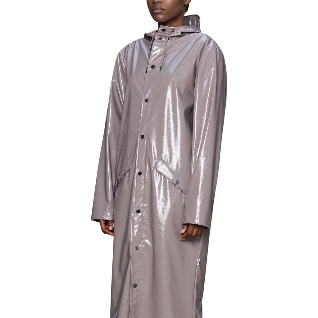 Rains Women's Blazer in Lilac – side view
