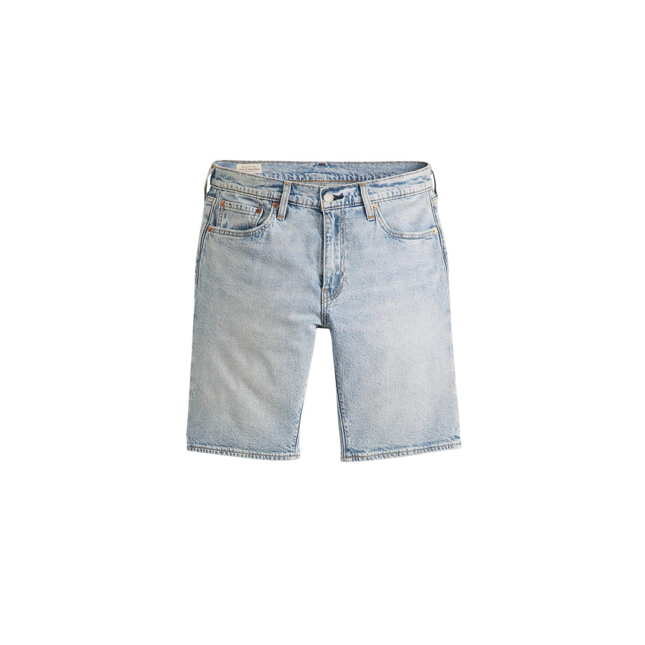 Levis® Men's Cotton Shorts Light Blue – back view