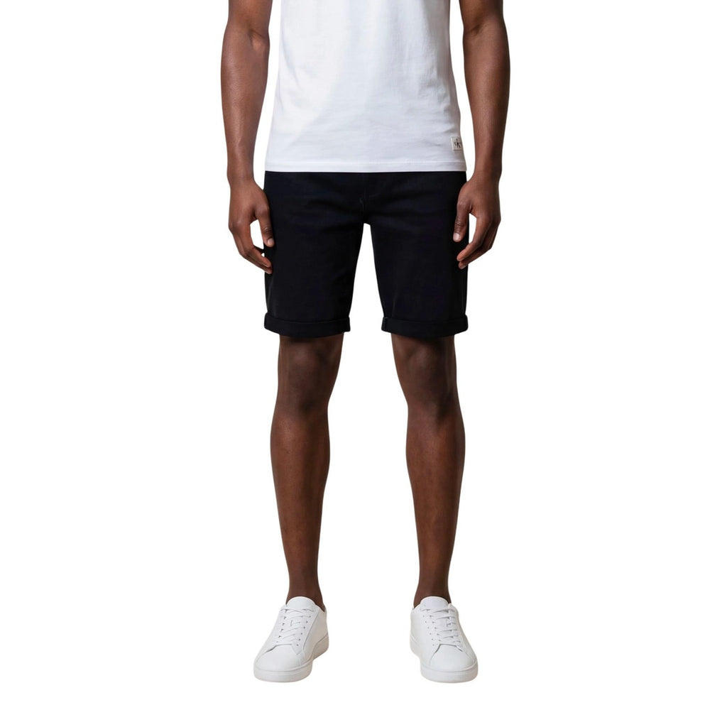 Calvin Klein Jeans Men's Cotton Shorts Black