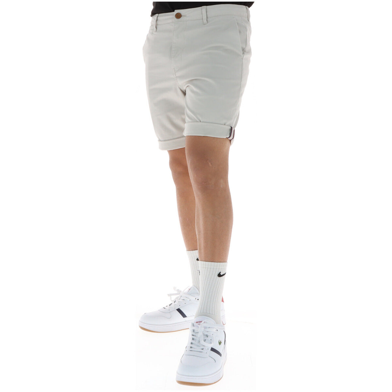 Superdry Men's Cotton Shorts Grey – back view