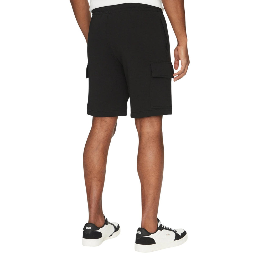 Lacoste Men 100% Cotton Shorts Black – back view
