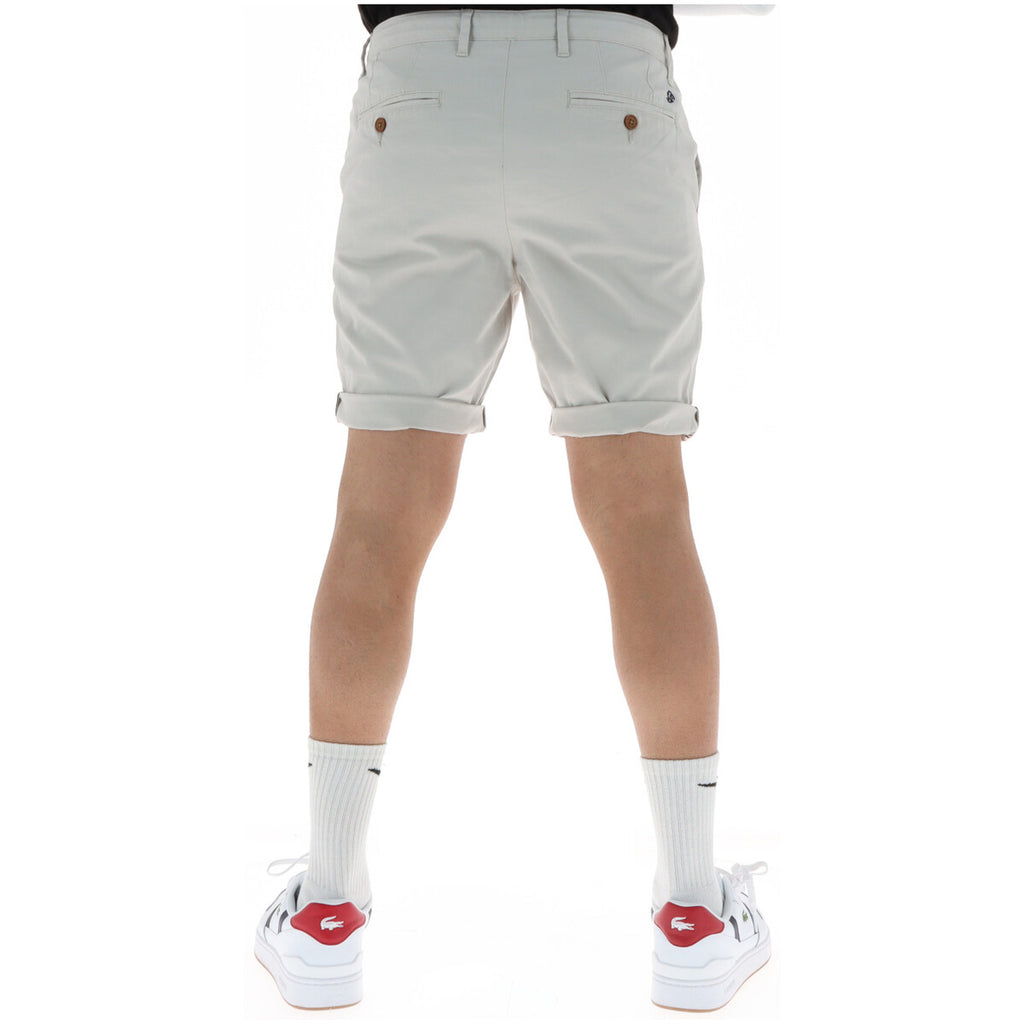 Superdry Men's Cotton Shorts Grey – side view detail