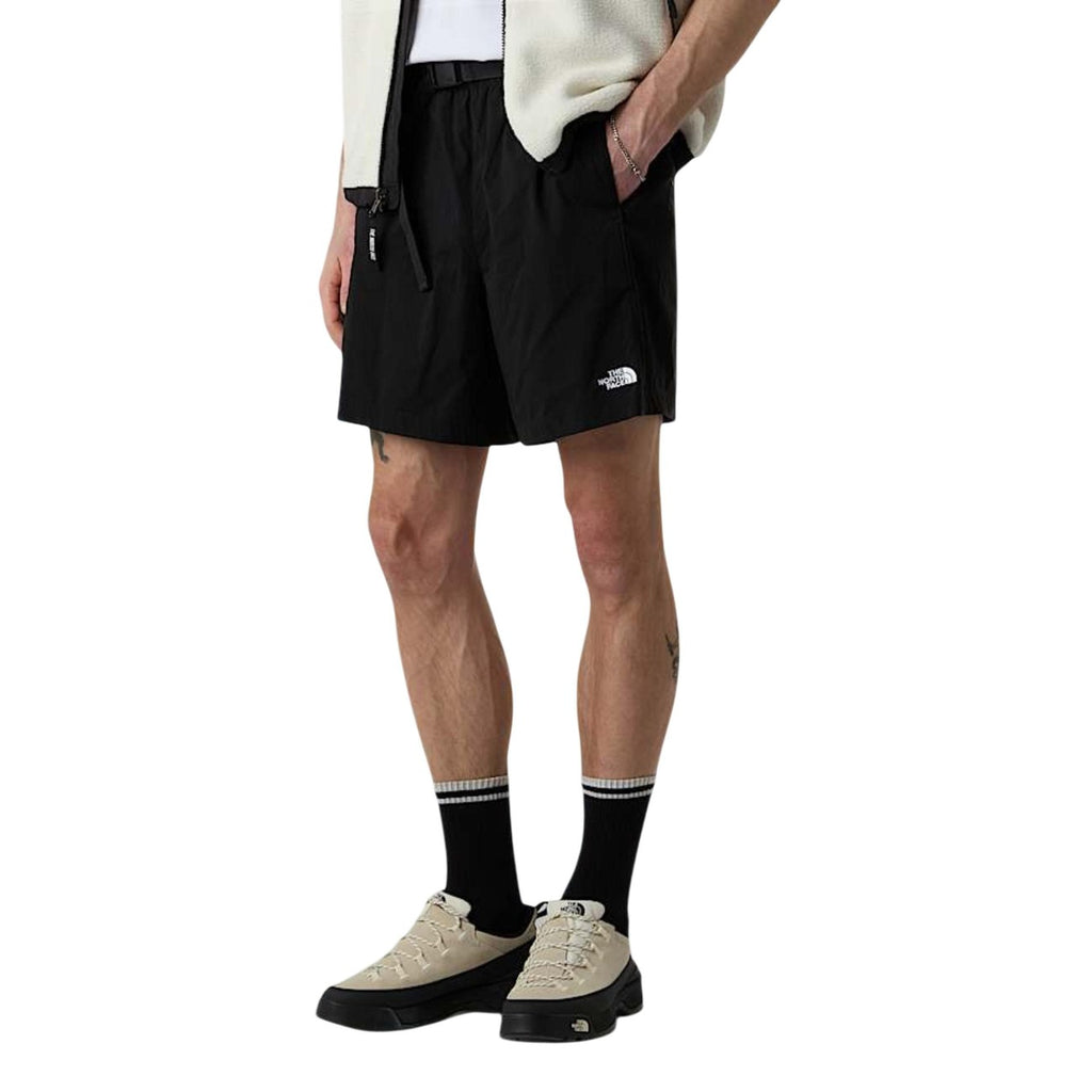 The North Face Men Shorts Black – front view, front pockets
