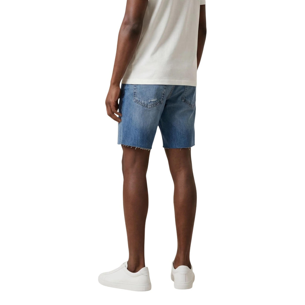 Calvin Klein Jeans Men's Cotton Shorts Light Blue