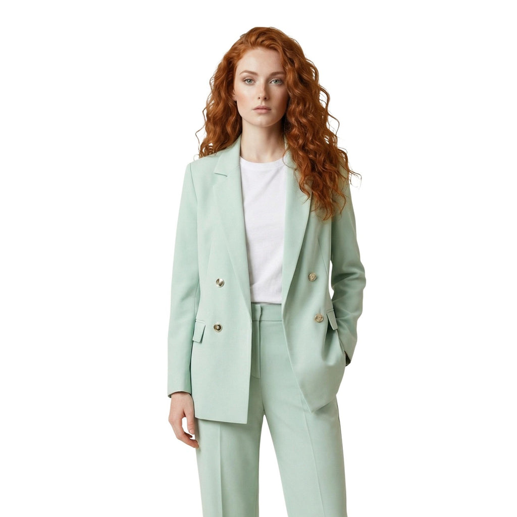 Artigli Women's Green Blazer – front view
