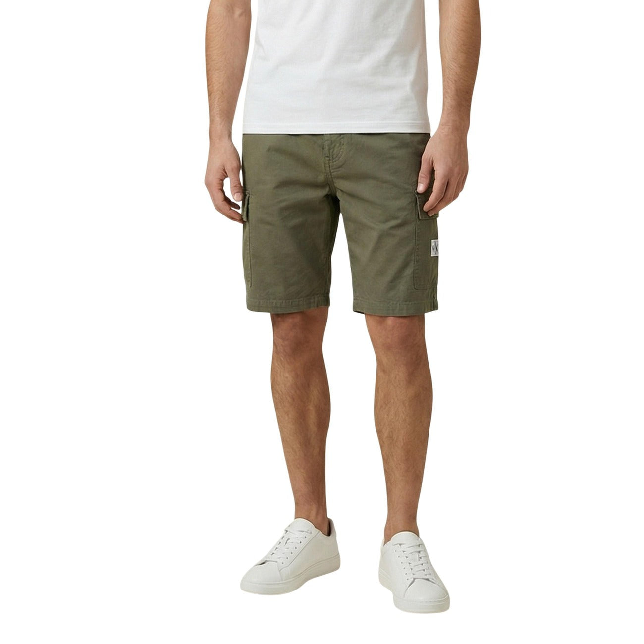 Calvin Klein Jeans Men's Cotton Shorts Green