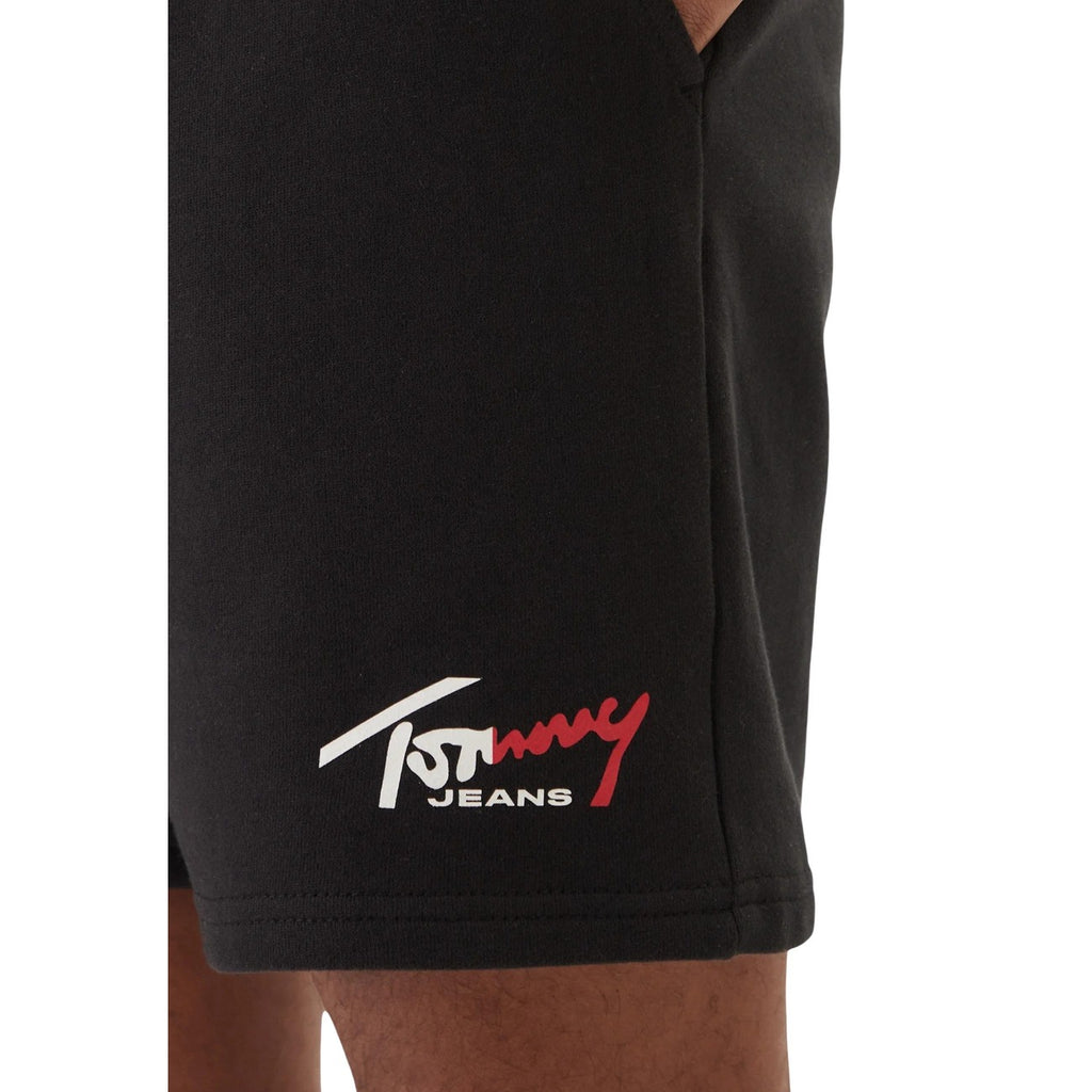 Tommy Hilfiger Jeans Men's 100% Organic Cotton Shorts Black