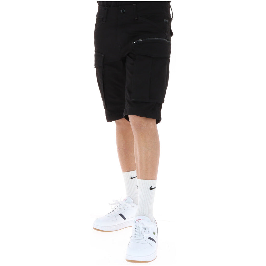 G-Star Men's Cotton Shorts Black – back view