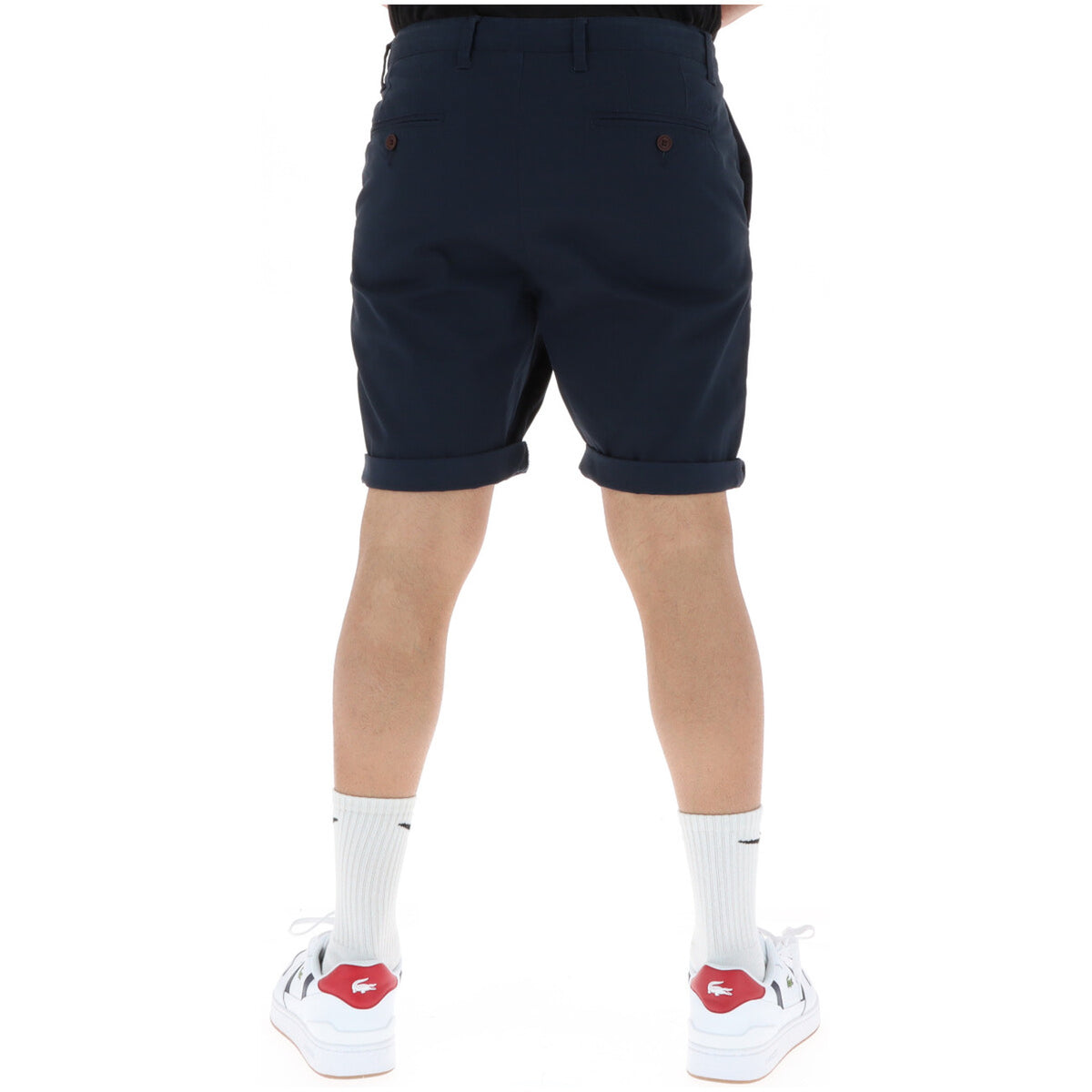 Superdry Men's Cotton Shorts Blue – side view detail