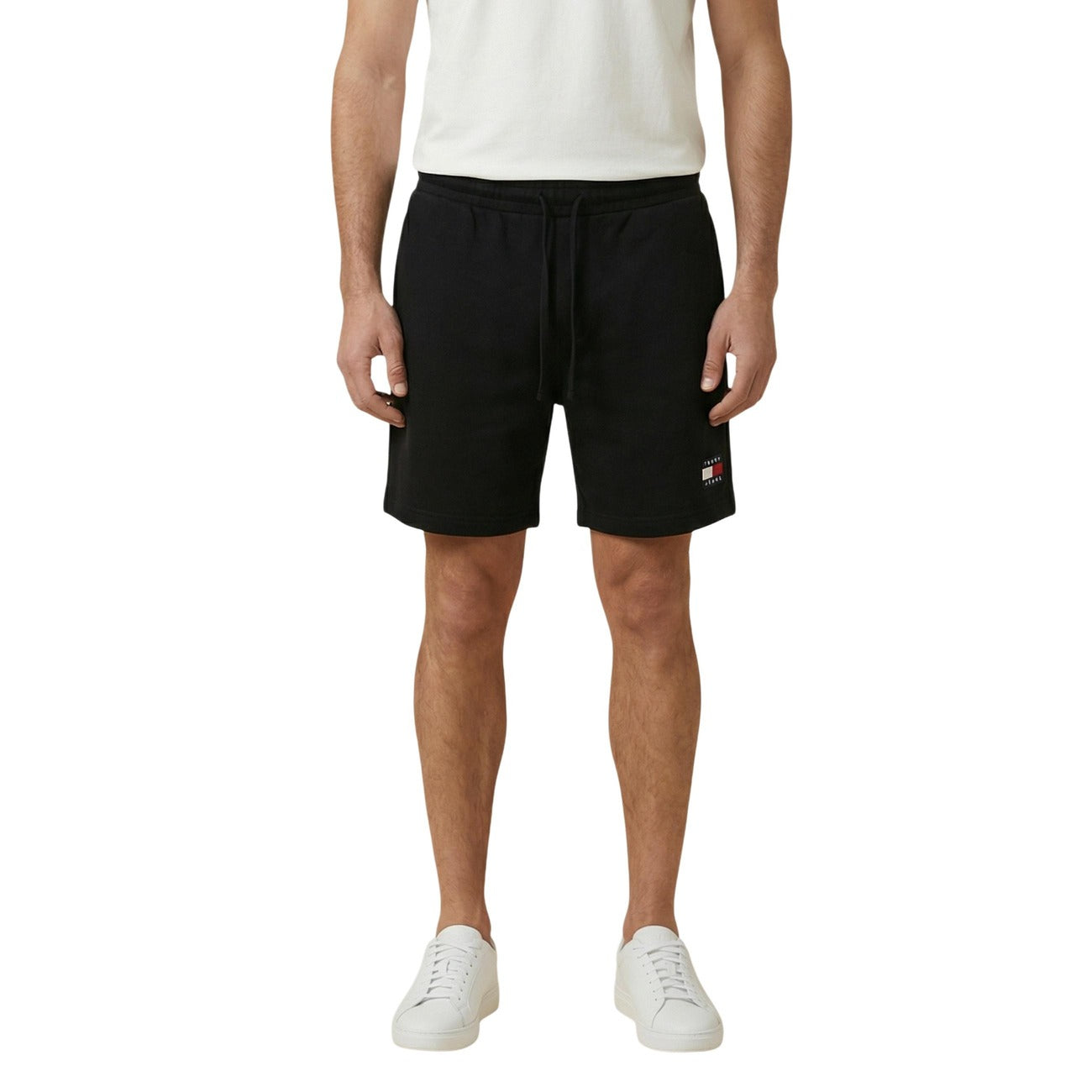 Tommy Hilfiger Jeans Men's 100% Organic Cotton Shorts Black