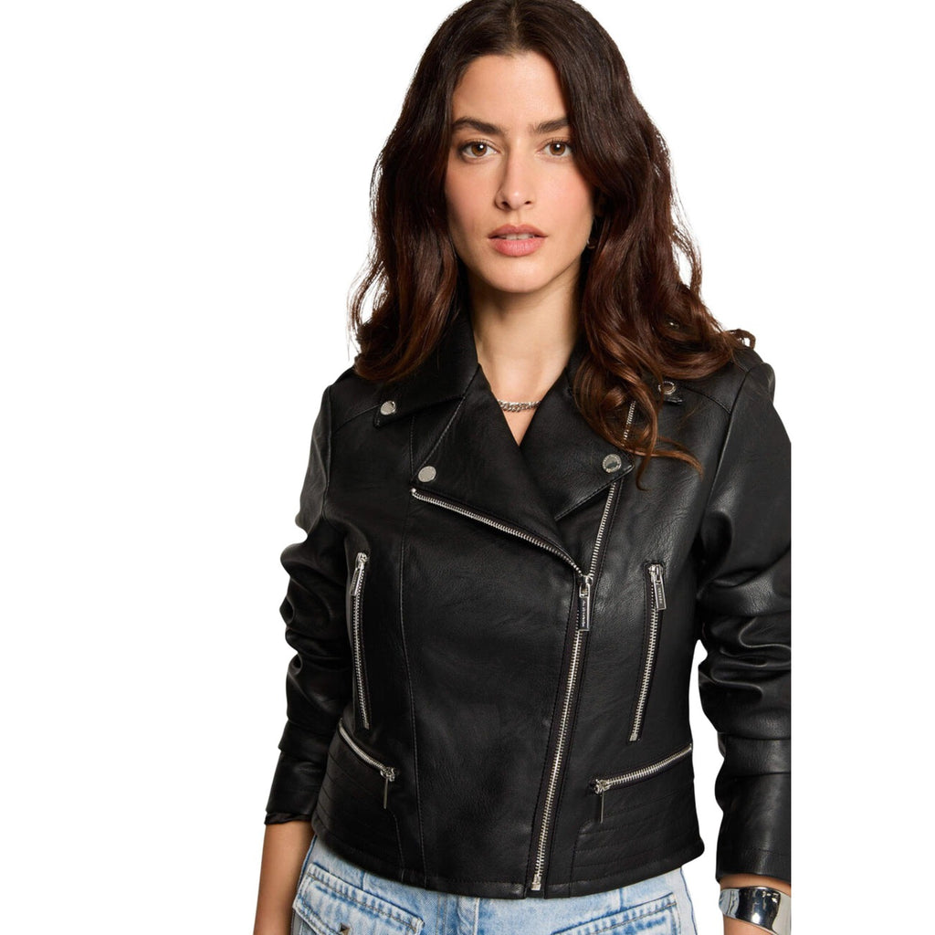 Morgan De Toi Women's Blazer in Black – front view