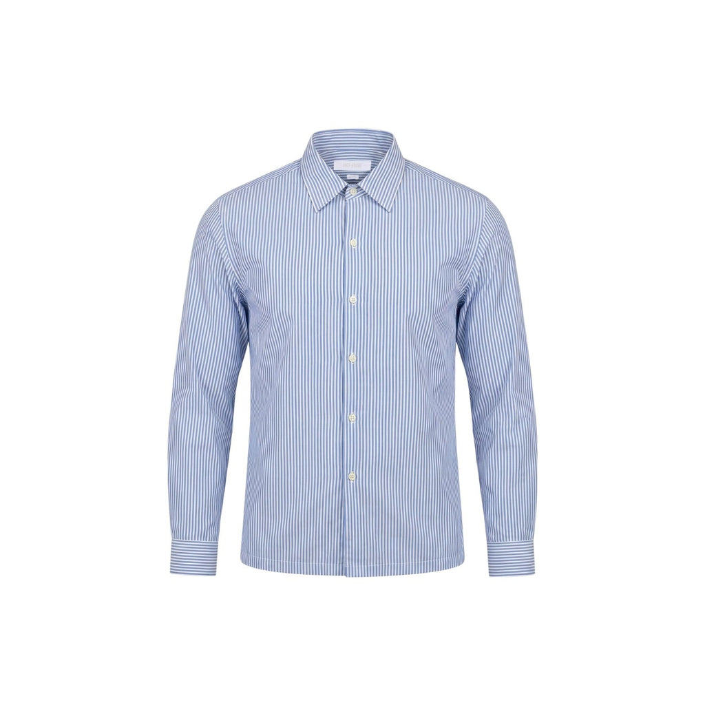 Only & Sons Men Shirt 100% Cotton Light Blue – back view