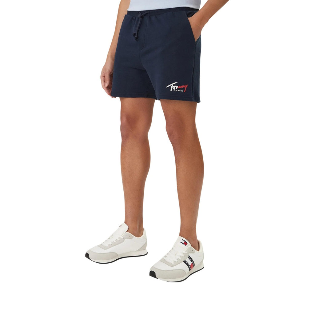 Tommy Hilfiger Jeans Men's 100% Organic Cotton Shorts Blue
