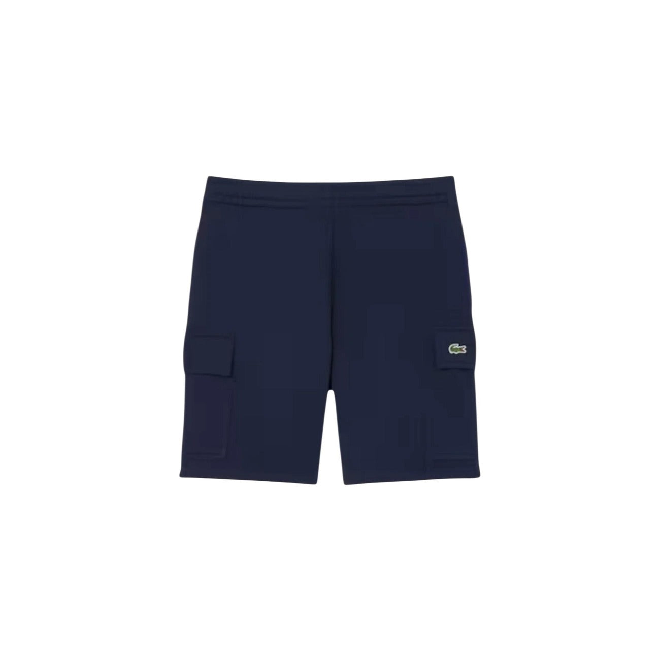 Lacoste Men 100% Cotton Shorts Blue – side view detail
